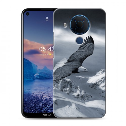 Дизайнерский силиконовый чехол для Nokia 5.4 Орлы