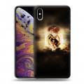 Дизайнерский силиконовый чехол для Iphone Xs Max