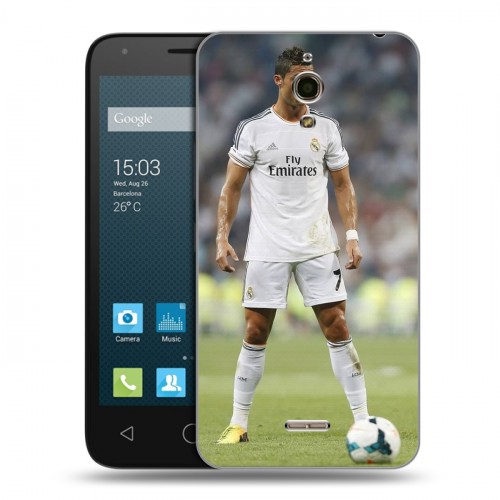 Дизайнерский силиконовый чехол для Alcatel One Touch Pixi 4 (6)