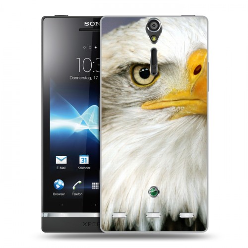 Дизайнерский пластиковый чехол для Sony Xperia S Орлы