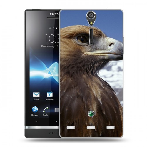 Дизайнерский пластиковый чехол для Sony Xperia S Орлы