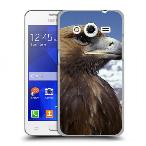Дизайнерский пластиковый чехол для Samsung Galaxy Core 2 Орлы