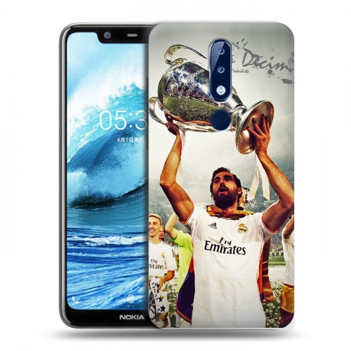 Дизайнерский силиконовый чехол для Nokia 5.1 Plus