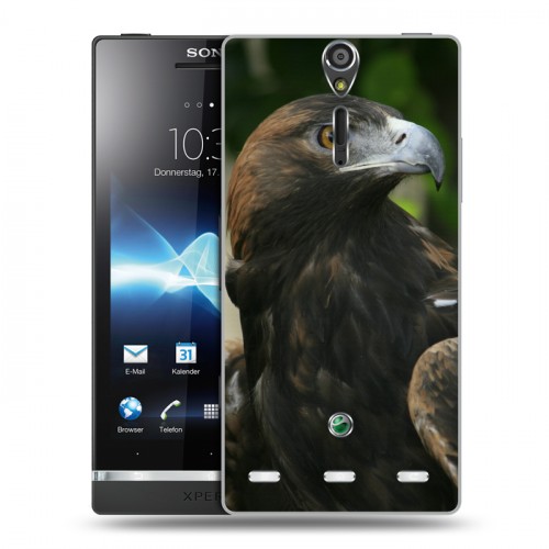 Дизайнерский пластиковый чехол для Sony Xperia S Орлы