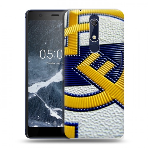 Дизайнерский пластиковый чехол для Nokia 5.1