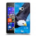 Дизайнерский пластиковый чехол для Microsoft Lumia 540 Орлы