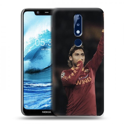 Дизайнерский силиконовый чехол для Nokia 5.1 Plus