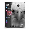 Дизайнерский пластиковый чехол для Nokia X Орлы