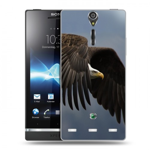 Дизайнерский пластиковый чехол для Sony Xperia S Орлы