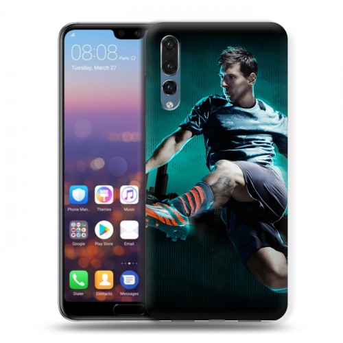 Дизайнерский силиконовый с усиленными углами чехол для Huawei P20 Pro