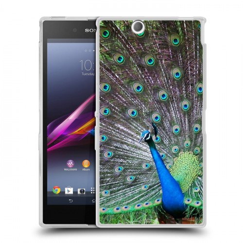 Дизайнерский пластиковый чехол для Sony Xperia Z Ultra  Павлины