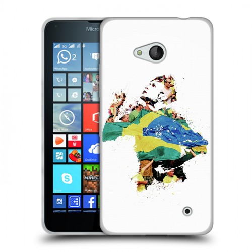 Дизайнерский пластиковый чехол для Microsoft Lumia 640