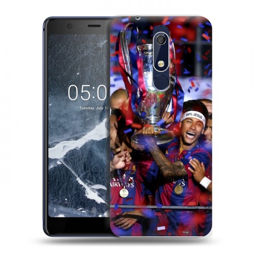 Дизайнерский пластиковый чехол для Nokia 5.1