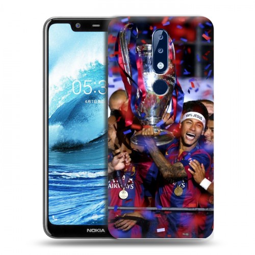 Дизайнерский силиконовый чехол для Nokia 5.1 Plus