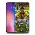 Дизайнерский силиконовый с усиленными углами чехол для Xiaomi Mi9