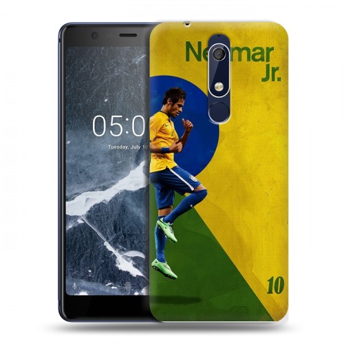 Дизайнерский пластиковый чехол для Nokia 5.1