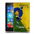 Дизайнерский пластиковый чехол для Microsoft Lumia 435