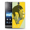 Дизайнерский пластиковый чехол для Sony Xperia S