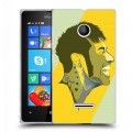 Дизайнерский пластиковый чехол для Microsoft Lumia 435