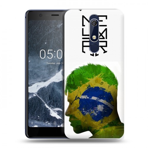 Дизайнерский пластиковый чехол для Nokia 5.1