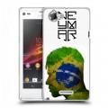 Дизайнерский пластиковый чехол для Sony Xperia L