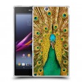 Дизайнерский пластиковый чехол для Sony Xperia Z Ultra  Павлины