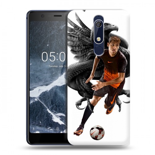 Дизайнерский пластиковый чехол для Nokia 5.1