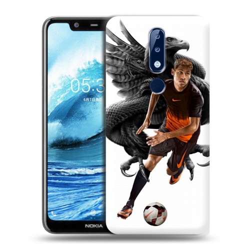 Дизайнерский силиконовый чехол для Nokia 5.1 Plus