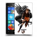 Дизайнерский пластиковый чехол для Microsoft Lumia 435