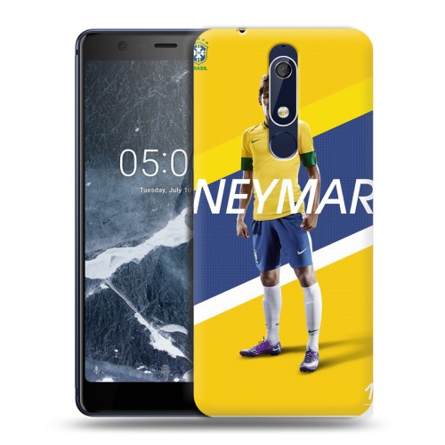 Дизайнерский пластиковый чехол для Nokia 5.1