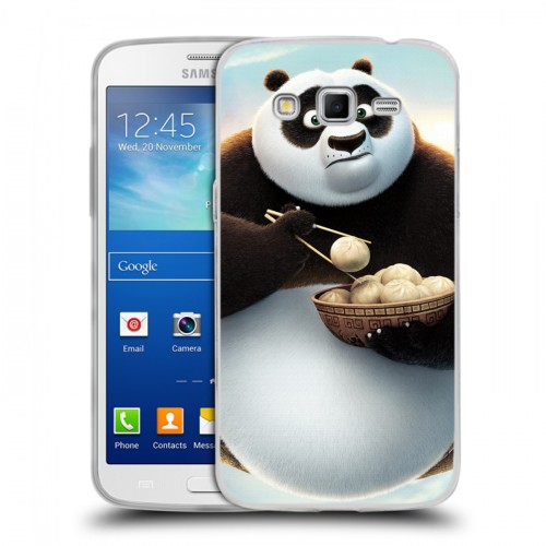 Дизайнерский пластиковый чехол для Samsung Galaxy Grand 2 Панды