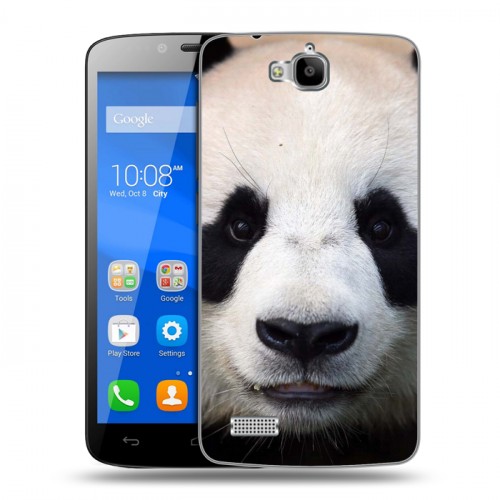 Дизайнерский пластиковый чехол для Huawei Honor 3C Lite Панды