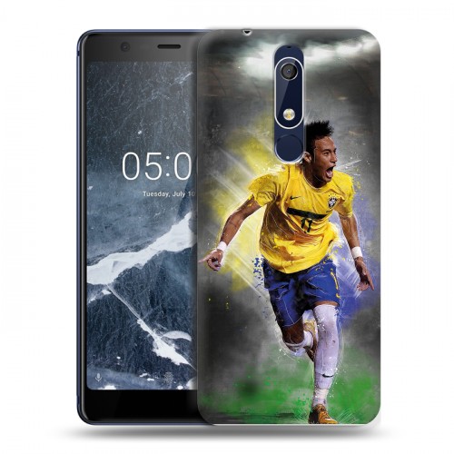 Дизайнерский пластиковый чехол для Nokia 5.1