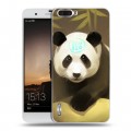 Дизайнерский силиконовый чехол для Huawei Honor 6 Plus Панды