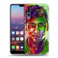 Дизайнерский силиконовый с усиленными углами чехол для Huawei P20 Pro