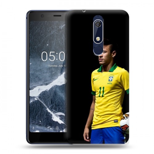 Дизайнерский пластиковый чехол для Nokia 5.1