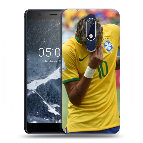 Дизайнерский пластиковый чехол для Nokia 5.1