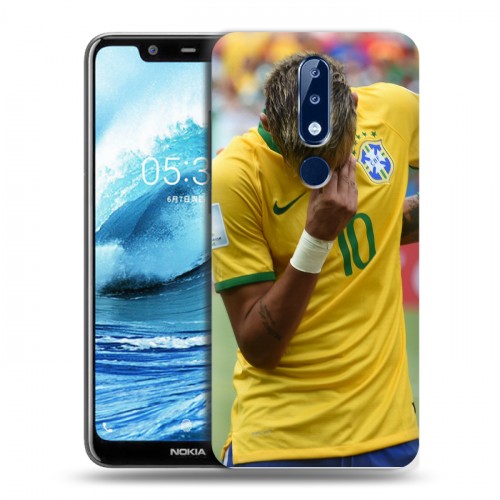 Дизайнерский силиконовый чехол для Nokia 5.1 Plus