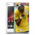 Дизайнерский пластиковый чехол для Sony Xperia L