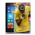 Дизайнерский пластиковый чехол для Microsoft Lumia 435