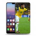 Дизайнерский силиконовый с усиленными углами чехол для Huawei P20 Pro