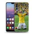 Дизайнерский силиконовый с усиленными углами чехол для Huawei P20 Pro