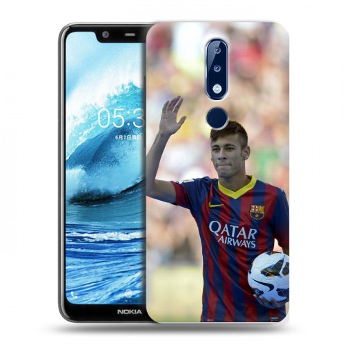 Дизайнерский силиконовый чехол для Nokia 5.1 Plus