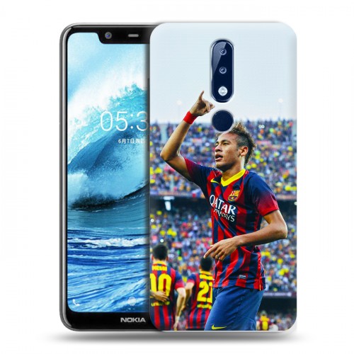 Дизайнерский силиконовый чехол для Nokia 5.1 Plus