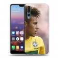 Дизайнерский силиконовый с усиленными углами чехол для Huawei P20 Pro