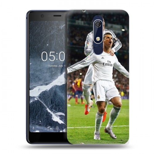 Дизайнерский пластиковый чехол для Nokia 5.1