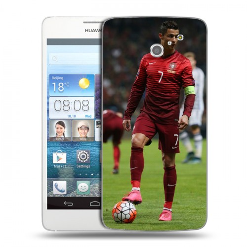 Дизайнерский пластиковый чехол для Huawei Ascend D2