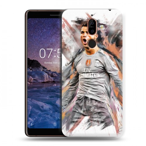 Дизайнерский пластиковый чехол для Nokia 7 Plus