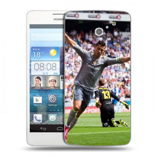 Дизайнерский пластиковый чехол для Huawei Ascend D2