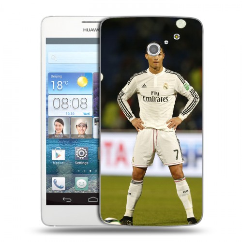 Дизайнерский пластиковый чехол для Huawei Ascend D2